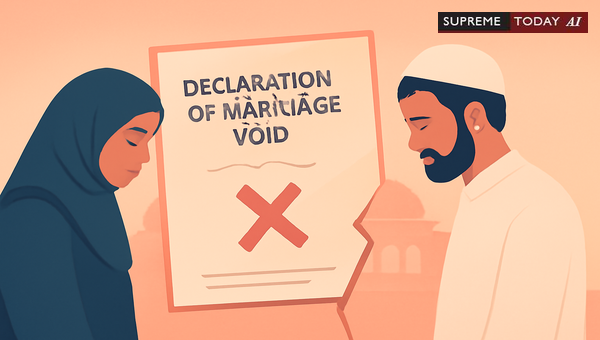 Jurisdiction for Declaring Muslim Marriages Null and Void Beyond Family Courts