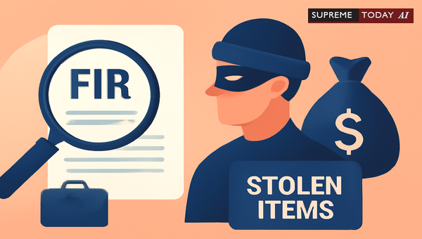 Must an FIR List Every Stolen Item for a Valid Theft Prosecution?
