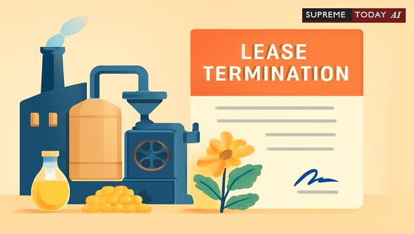 Is Mustard Oil Pressing Manufacturing Under Section 106 of the Transfer of Property Act?
