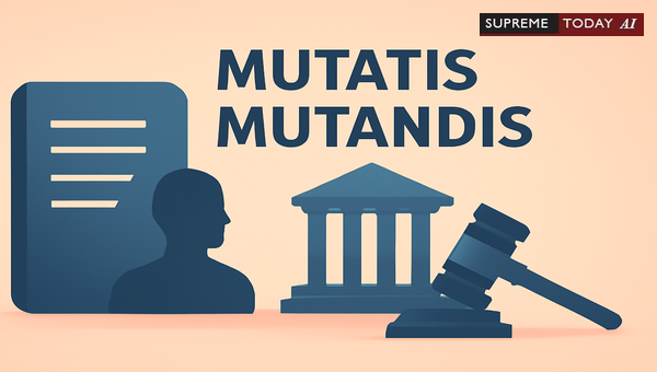 Mutatis Mutandis Legal Principles for Statutory Adaptation and Judicial Interpretation