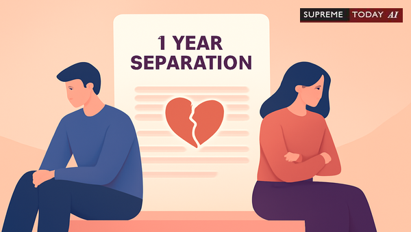 Filing Mutual Consent Divorce Under Section 13B Without One-Year Separation Prerequisite