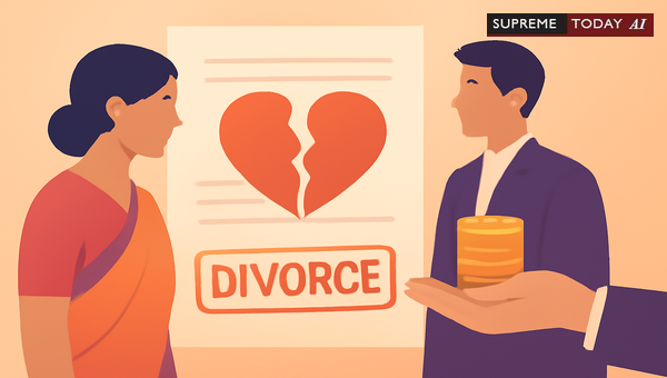 Mutual Divorce Proceedings: Handling Wife's Non-Appearance After Alimony Payment