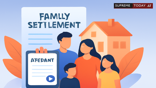 Does a Nagar Palika Mutation Affidavit Qualify as a Binding Family Arrangement?