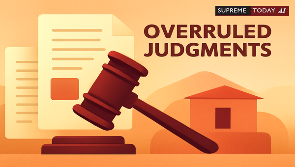 Narsinghdas Kapadia Judgments: Analyzing Precedential Value and Potential Overruling