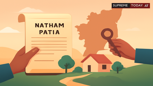Proving Ownership and Possession Rights Under Tamil Nadu Natham Patta Settlements
