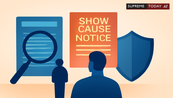 Natural Justice Violation Claims Absent Reply to Show Cause Notices in Tax Proceedings