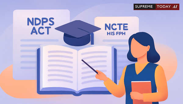 NCTE Act Framework vs NDPS Act Procedures: Legal Distinctions for Indian Educators