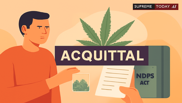 Securing Acquittal in Non-Commercial Ganja Possession Cases under the NDPS Act
