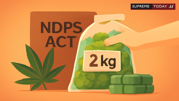 Legal Analysis of NDPS Act Convictions for Intermediate Quantity Ganja Possession in India