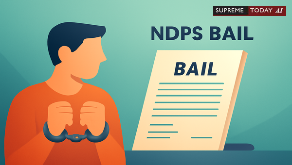 Bail Conditions in NDPS Act Intermediate Quantity Cases: Judicial Discretion and Section 37