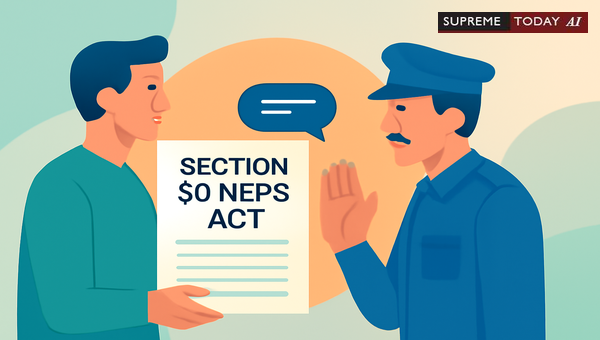 Admissibility of Oral Notice Under Section 50 of the NDPS Act: Judicial Interpretation