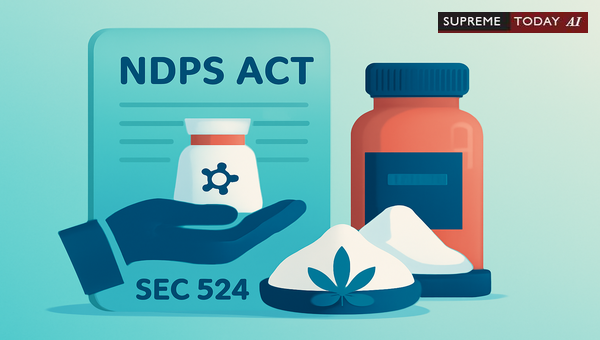 NDPS Act Section 52A Procedures Apply to Seized Narcotics Regardless of Quantity