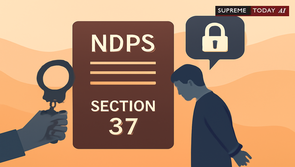Cancellation of Anticipatory Bail in NDPS Cases: Grounds of Concealment and Statutory Violations