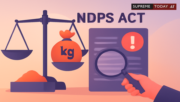 Contraband Weight Discrepancies and Their Impact on NDPS Act Prosecution Evidence