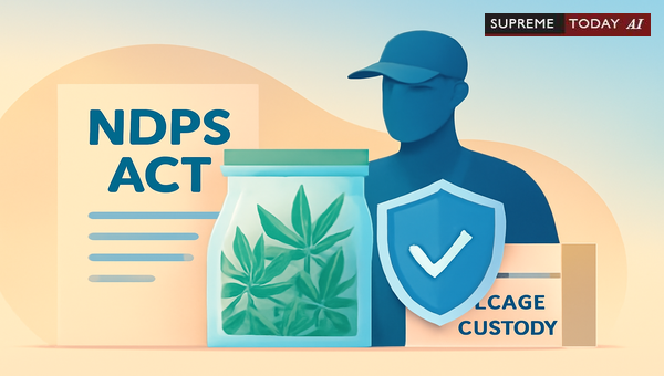 Proving Safe Custody of Seized Ganja: NDPS Compliance and Consequences of Procedural Lapses