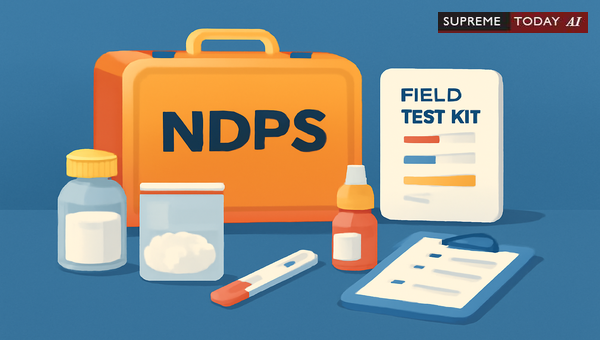 Evidentiary Standards for NDPS Investigation Kits and Drug Seizure Procedures