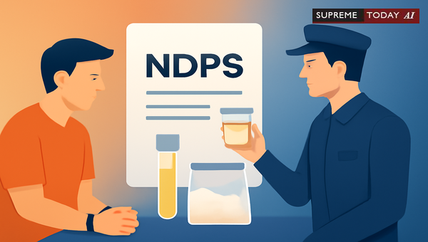 Can Investigative Officers Collect Urine Samples from Accused Under the NDPS Act?