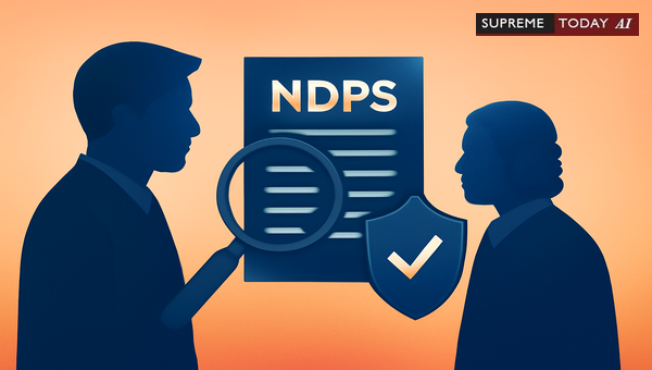 Supreme Court on NDPS Probes: Informant-as-Investigator Principles Post-Varinder Kumar