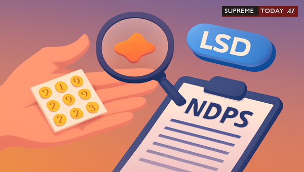 RF Value Disregard in NDPS LSD Quantity: Courts Confirm Total Seized Weight Focus