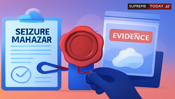 Impact of Missing Seal Impressions in Mahazar on Evidence Integrity in NDPS Act Cases