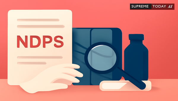 NDPS Act Prosecution Failures and the Consequence of Non-Production of Seized Contraband
