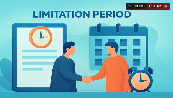 Do Negotiations Pause Limitation Periods for Litigation in Indian Courts?