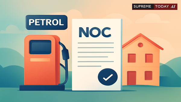 Does Neighbor Consent Impact Petrol Pump NOC Issuance Under Petroleum Rules 2002?