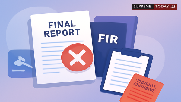 Can a New FIR Be Registered After Court Accepts a Negative Police Final Report?