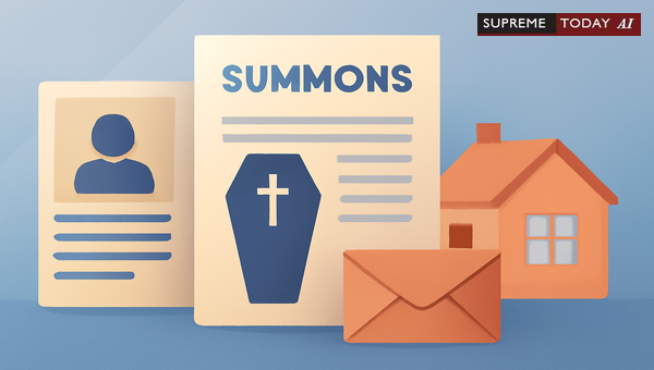 Validity of Newspaper Publication Notices for Deceased Persons in Intestate Property Litigation