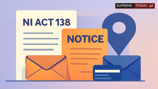 Is NI Act 138 Notice Valid at Permanent Address When Residence Is Known?
