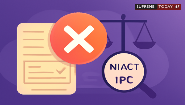 Can Pending Section 138 NI Act Proceedings Bar FIRs Under Section 420 IPC?