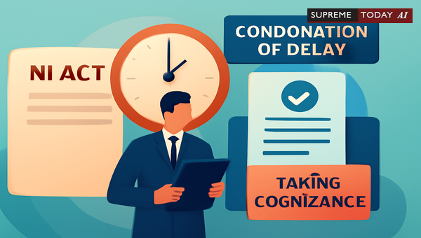 Taking Cognizance of NI Act Complaints with a 2-Day Delay and No Condonation Prayer