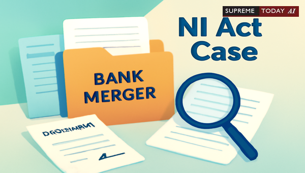 Admissibility of Secondary Evidence in NI Act Litigation for Lost Bank Merger Documents