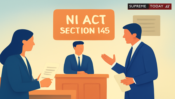 Is Personal Presence of Accused Compulsory for Cross-Examination in NI Act Section 138 Cases?