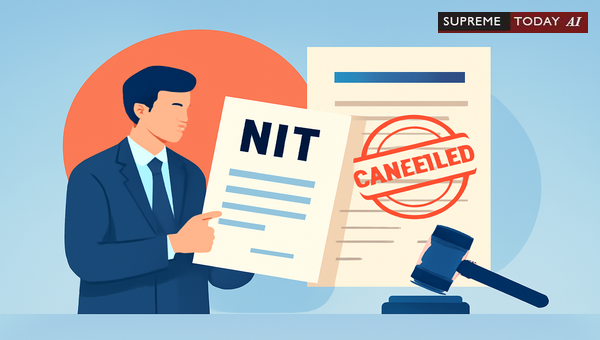 Legal Consequences of NIT Cancellation During Pending Article 226 Writ Petitions