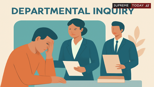 Absence of Absolute Right to Legal Representation in Internal Departmental Inquiries