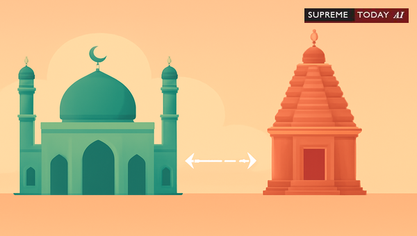Religious Proximity Rules: No Mandatory Distance Between Mosques and Temples in Tamil Nadu