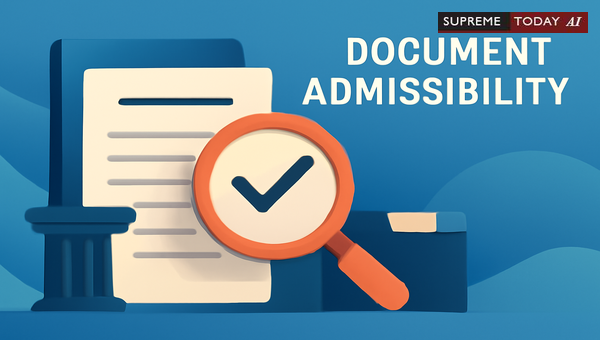 Admissibility Challenges: Can Non-Exhibited Documents Serve as Valid Legal Evidence in Court?