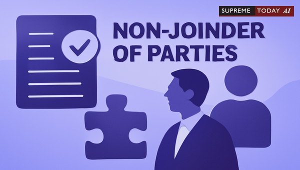 Non-Joinder of Necessary Parties: Determining Questions of Law Versus Fact in Civil Litigation
