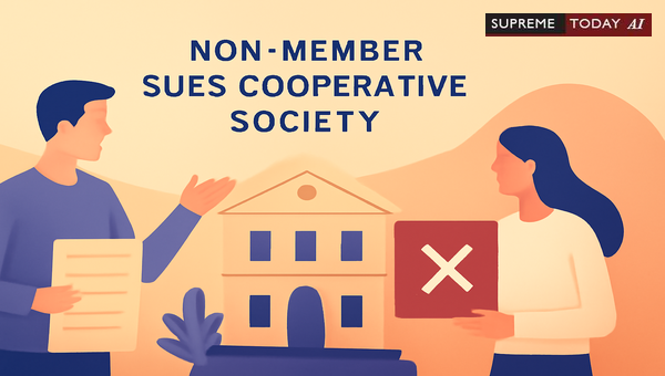 Litigating Against Cooperative Societies: Can Non-Members Approach Civil Courts?