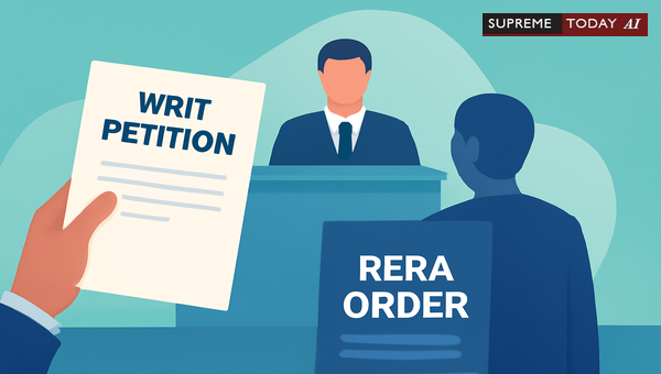 Non-Party Challenges to RERA Orders via Writ Petition: Jurisdiction and Locus Standi