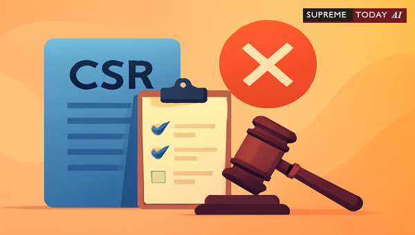 Does the Failure to Produce CSR Evidence Invalidate Criminal Prosecution Proceedings?