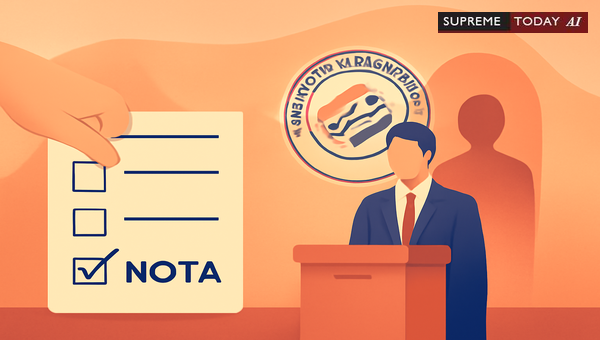 Applicability of NOTA Option to Uncontested Election Candidates in India