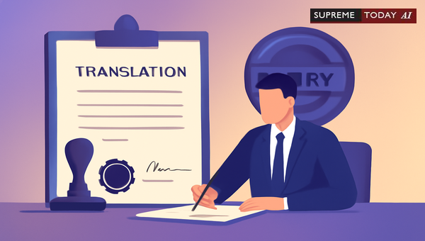 Notarization Procedures for Translated Documents: Legal Standards and Judicial Precedents