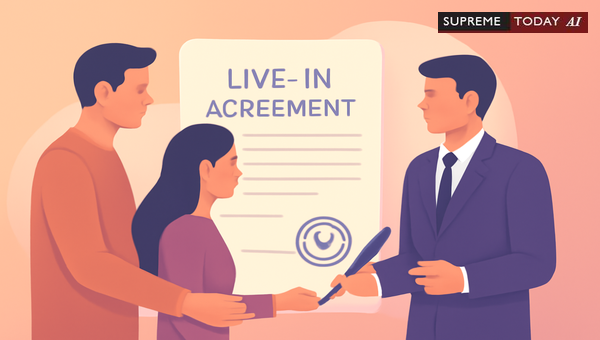 Evidentiary Impact of Notarized Live-in Relationship Agreements on Judicial Proceedings