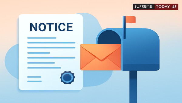 Validity of Notice Dispatch as Due Service: Statutory Presumptions and Court Rulings