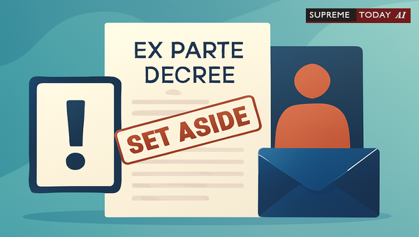 Is Fresh Notice Required for Defendants Already Declared Ex Parte Under CPC Order IX Rule 13?