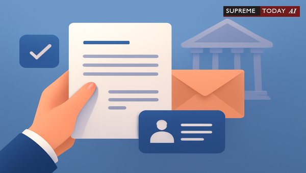 When Notice to Advocate Suffices for First Appeals Without Direct Party Service