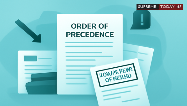 When Notifications of Award Supersede Bid Documents in Procurement Contract Conflicts