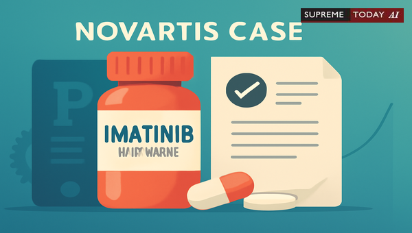 Novartis Supreme Court Judgment on Imatinib Mesylate Patent Rejection Under Section 3(d)